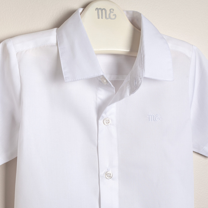 Camisa de vestir mc blanco